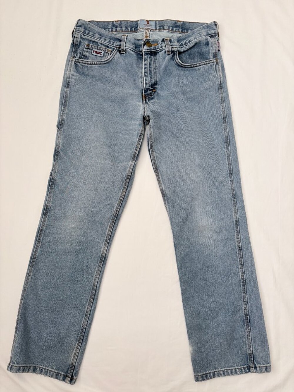 Tyndale Women's FR Carpenter Style Denim Jeans F293T Size 8 Work Pants